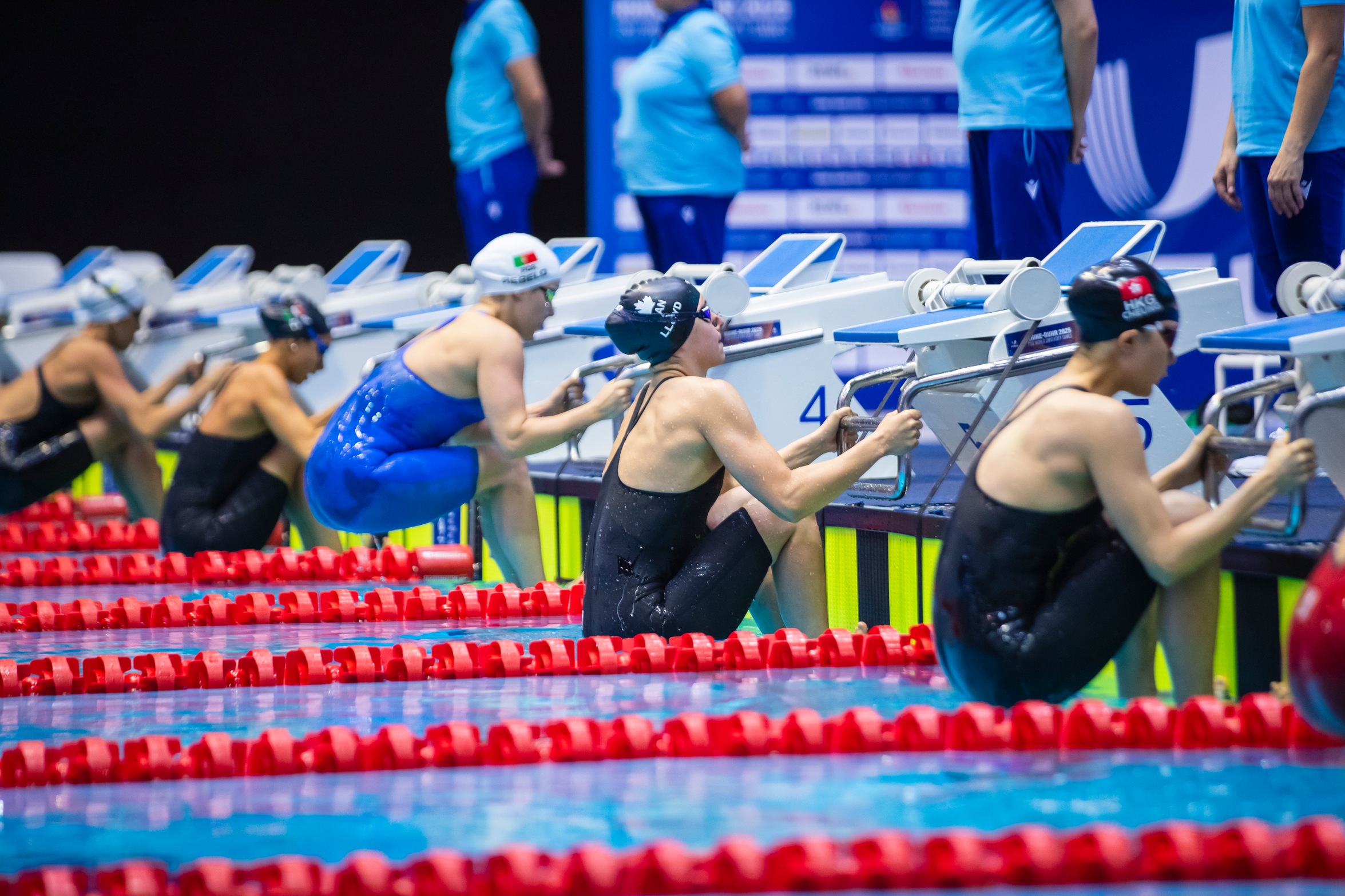 R&Eacute;CAPITULATIF DE NATATION : Premier jour des Jeux mondiaux universitaires d'&eacute;t&eacute; de la FISU 2025